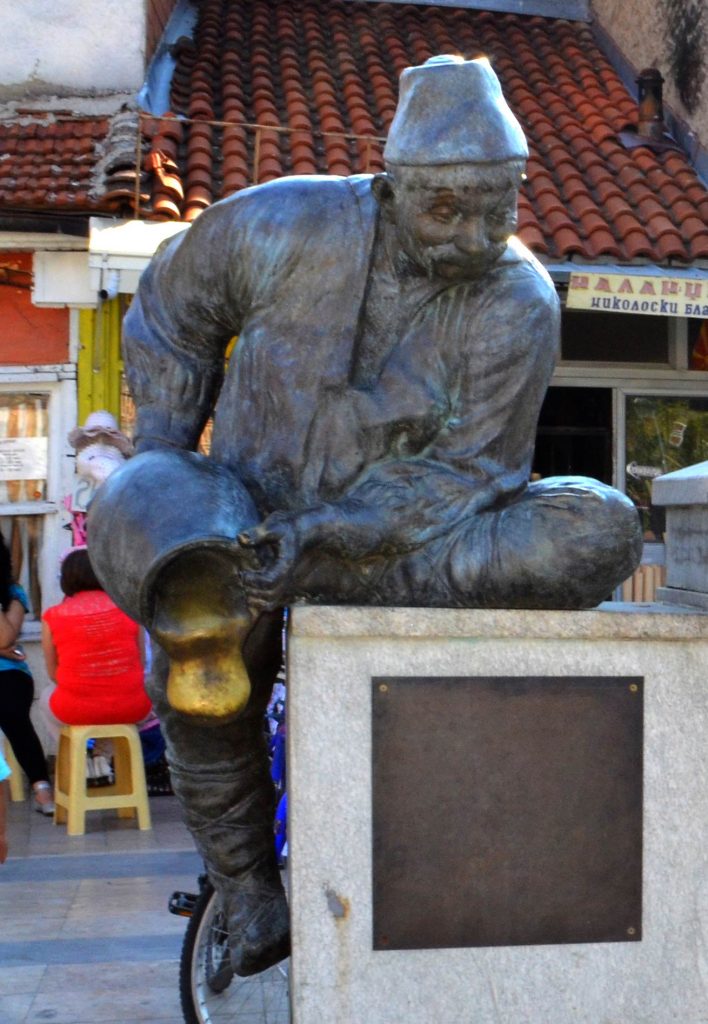 Itar Pejo monument in Prilep