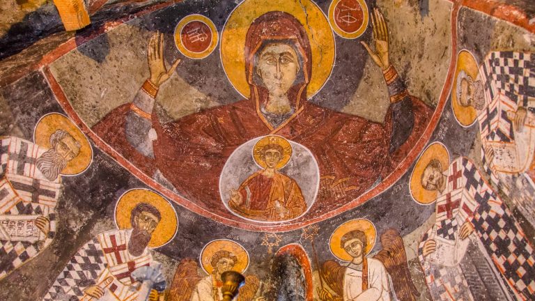 Church Saint Demetrius in village Gradeshnica XIV - XV century