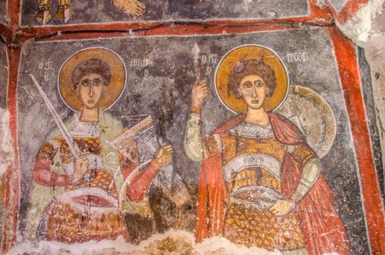 Church Saint Demetrius in village Gradeshnica XIV - XV century