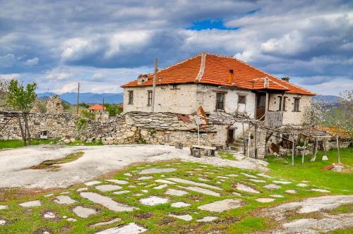 Traditional house in Zovich village, Mariovo
