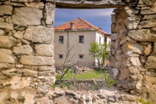 Traditional house in Zovich village, Mariovo